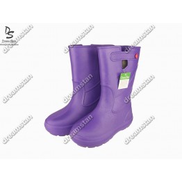 Женские сапоги пенка EVA-07 фиолетовые