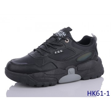 Мужские кроссовки HK-61-1 черный