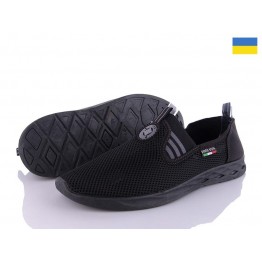 Мужские мокасины 174-2101 черный - фото 2