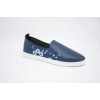 Женские мокасины 2015 синий - фото 4