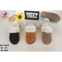 Домашние женские тапочки Wf-6028 ассорти
