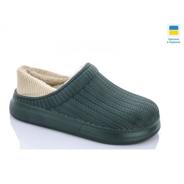 Женские галоши мех 7001 хаки