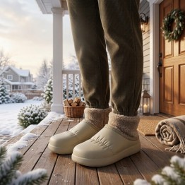 Женские галоши ГП-42 беж мех