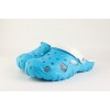 Подростковые Сабо crocs-02 бирюза-белый - фото 2