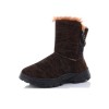Женские ботинки 43786-25 кофе - фото 2