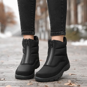Женские дутики 323-1 черный