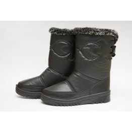 Женские дутики 715 черный