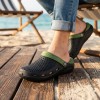 Мужские Сабо crocs-02 черн-зеленый Мужские Сабо crocs-02 черн-зеленый - фото 2